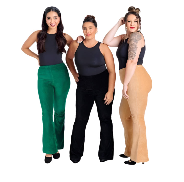 Kylie Pull On Flare Pant