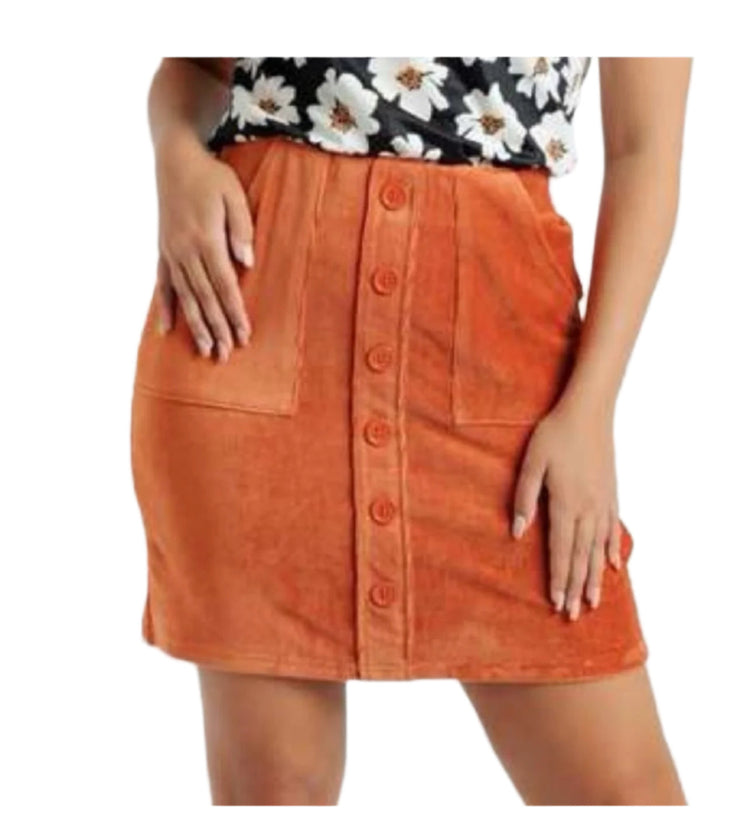 Addie Corduroy Skirt
