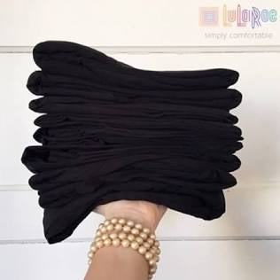 Solid Black Leggings