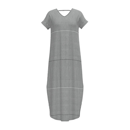 Macy - Black White Alternating Stripes