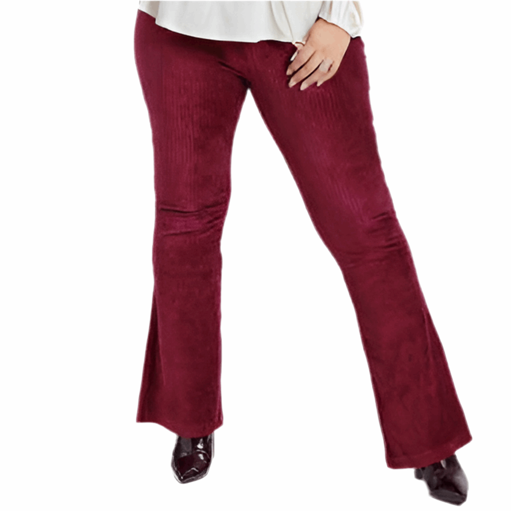 Kylie - Solid Windsor Wine Red