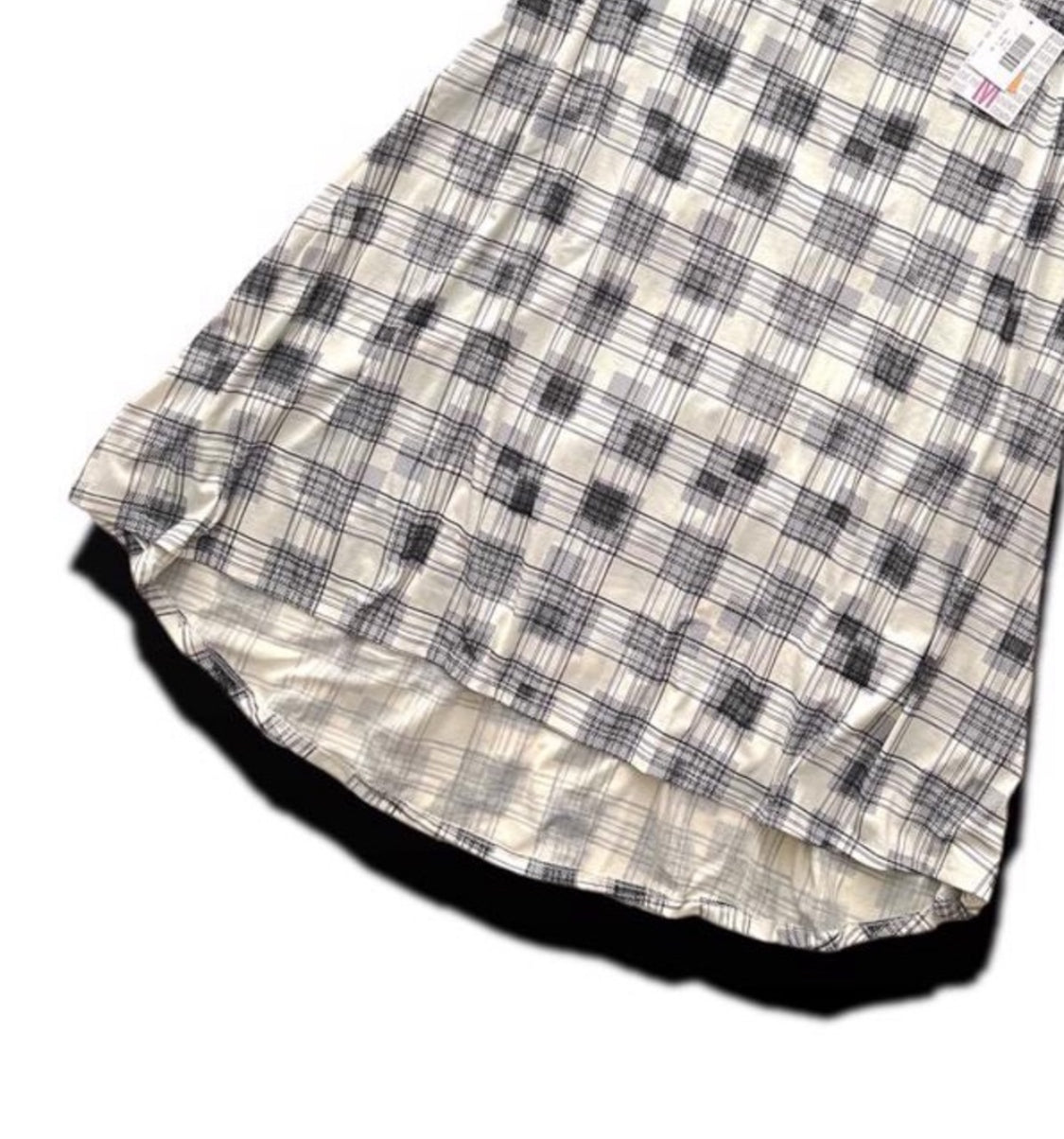 LuLaRoe Carly - Black and White Geometric