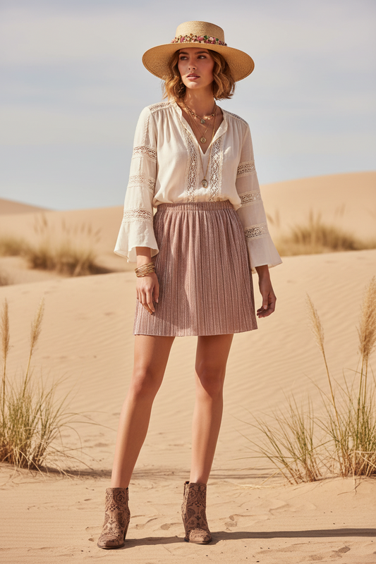 Samantha - Solid Cork Tan