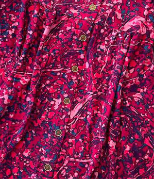 Heidi - Magenta Navy Texture