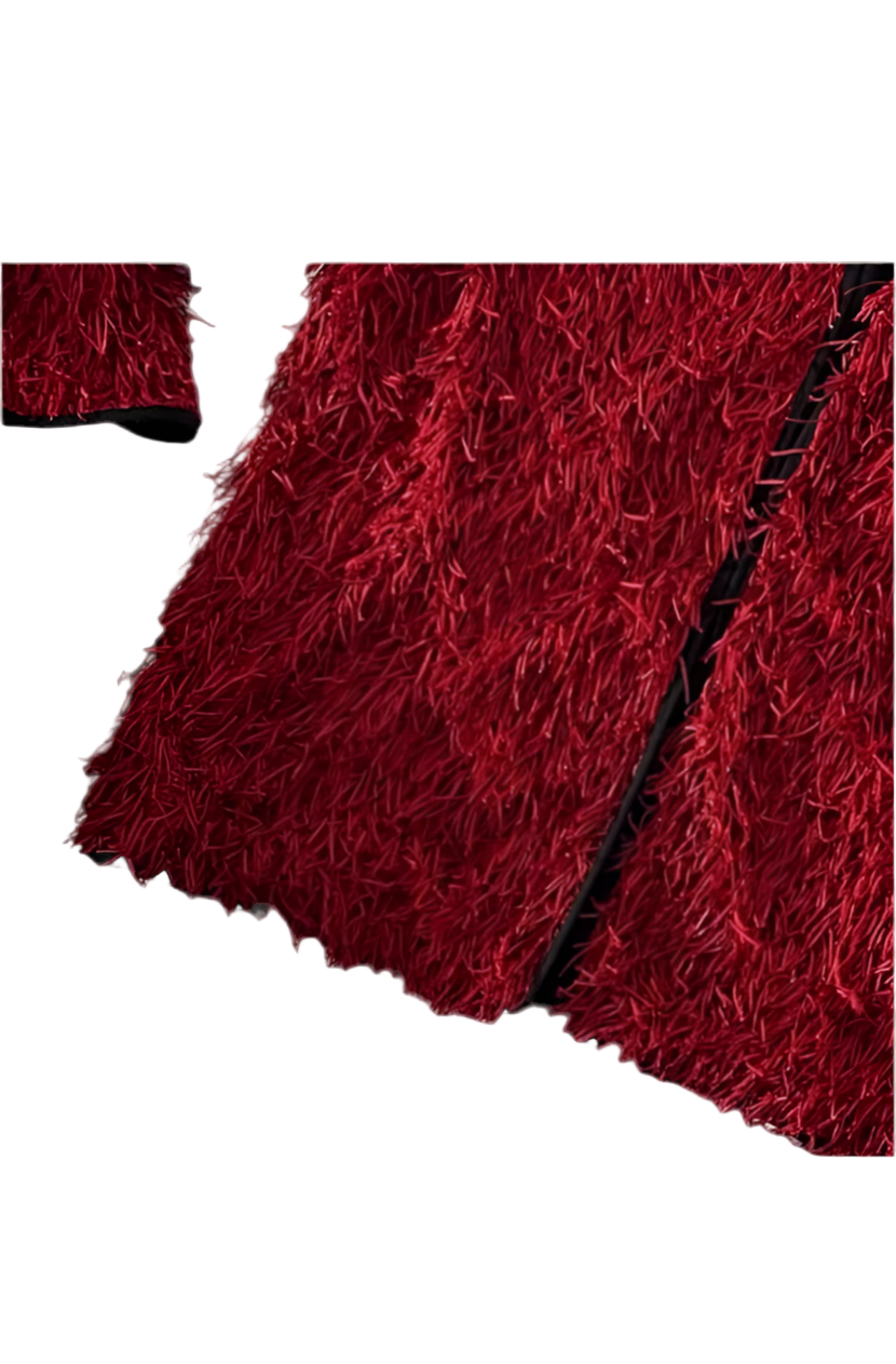 LuLaRoe elegant Stella Bolero jacket. Red.