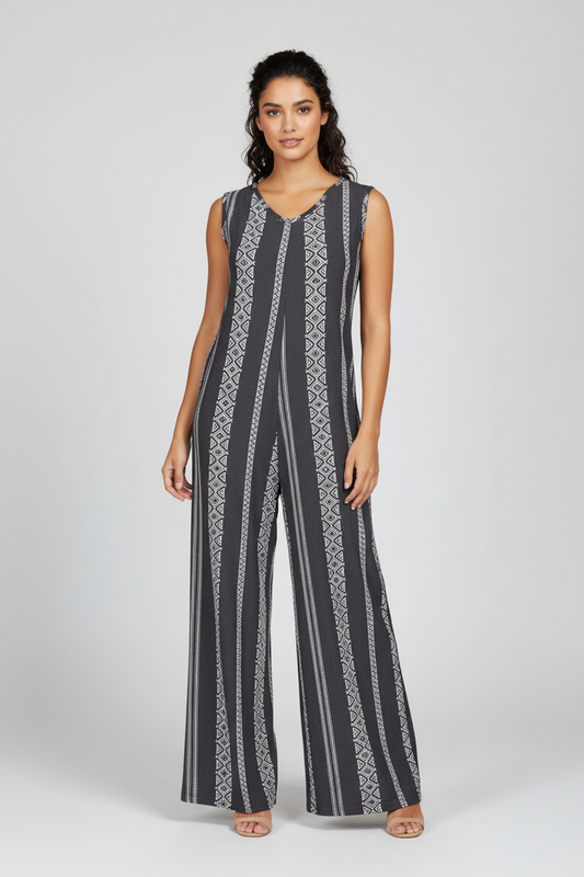 Natalie - Grey White Multi