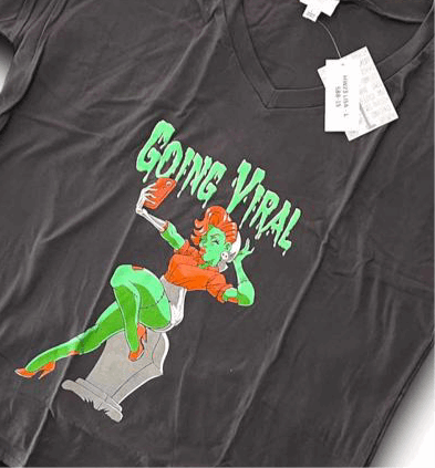 Halloween Lisa - Going Viral Graphic