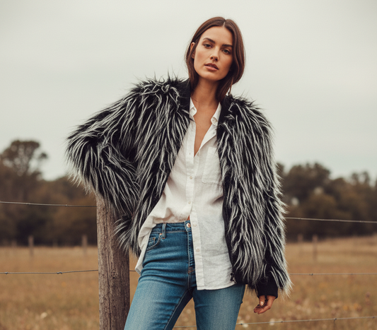 Yoki Faux Fur Jacket