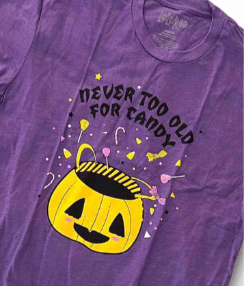 Halloween Rocker Tee - Never Too Old Graphic