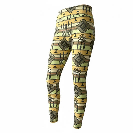 Leggings - Desert Sage Dream Catcher