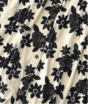 Heidi - Ivory Black Floral
