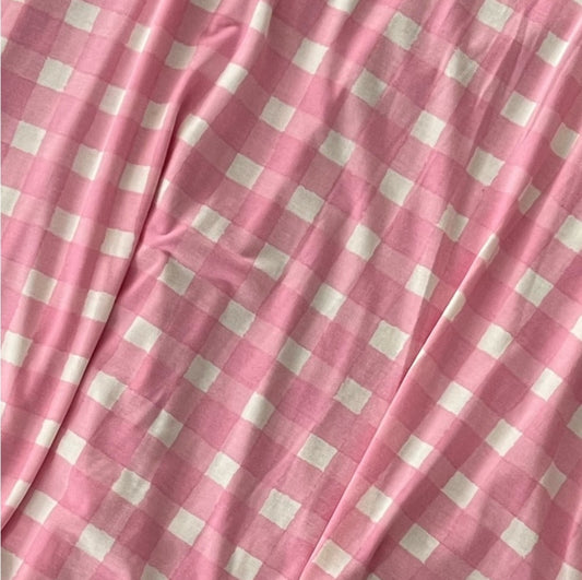 LuLaRoe Carly - Pink Checkerboard