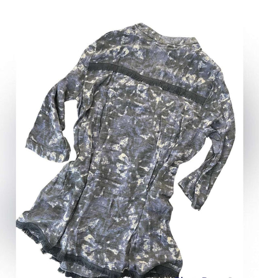 Resort Coastal - Navy White Tie Dye