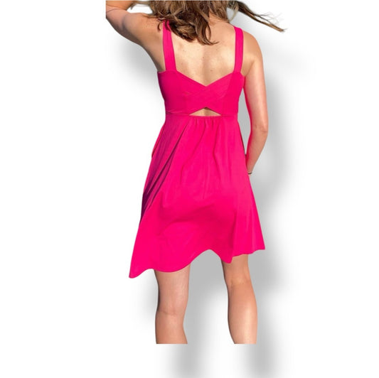 Navy - Solid Yarrow Pink