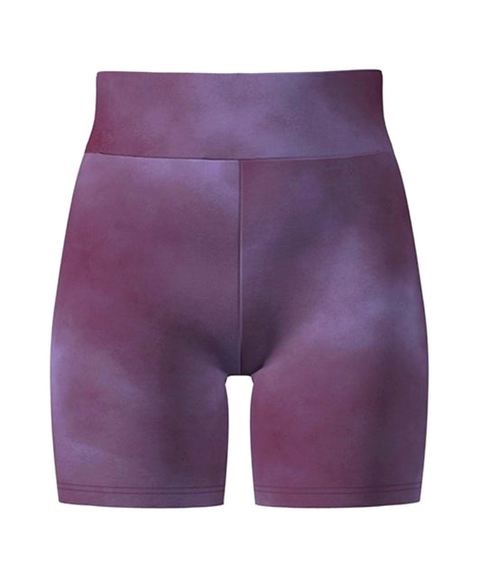 Biker Shorts - Purple Wash