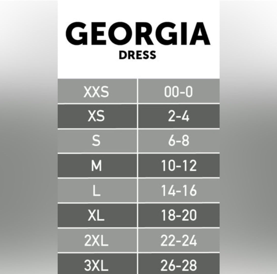 Georgia - Solid Black