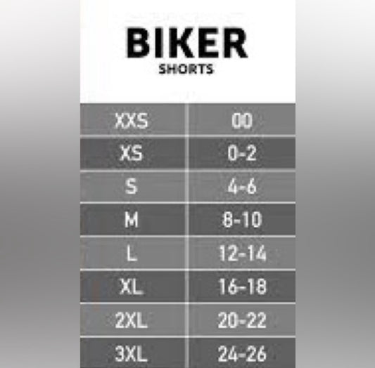 Biker Shorts - Navy Ivory Distressed Vertical Stripe with Stars