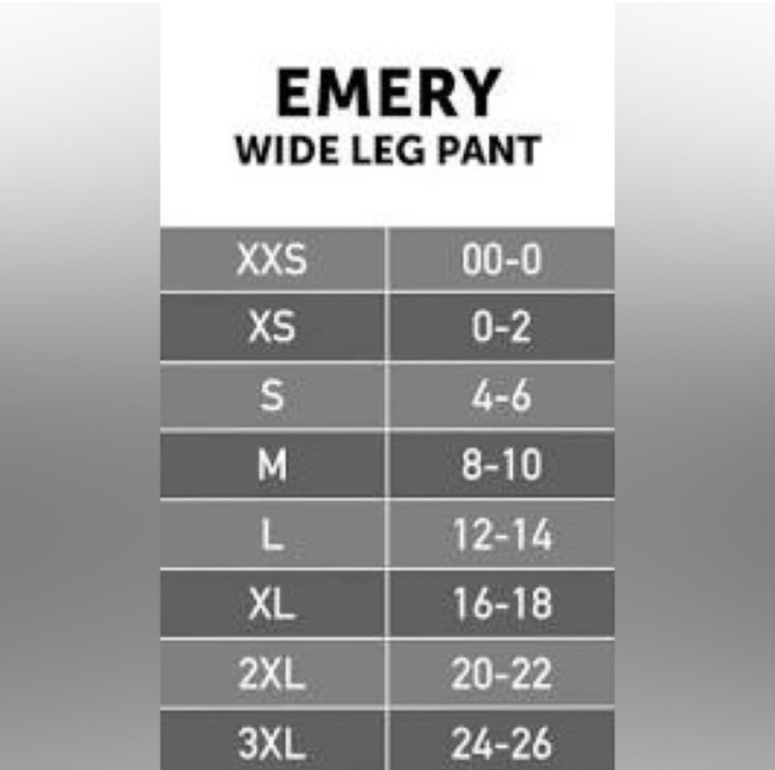 Emery Wide Leg Pants - Black White Abstract Floral