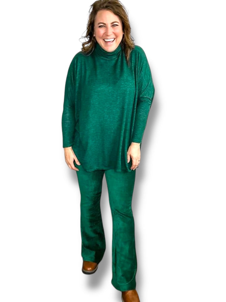 Kylie - Solid Evergreen Stretch Cord