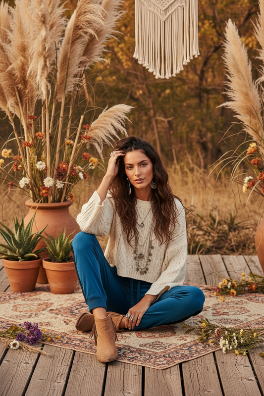Jax Joggers - Solid Poseidon Blue with Black Side Stripe