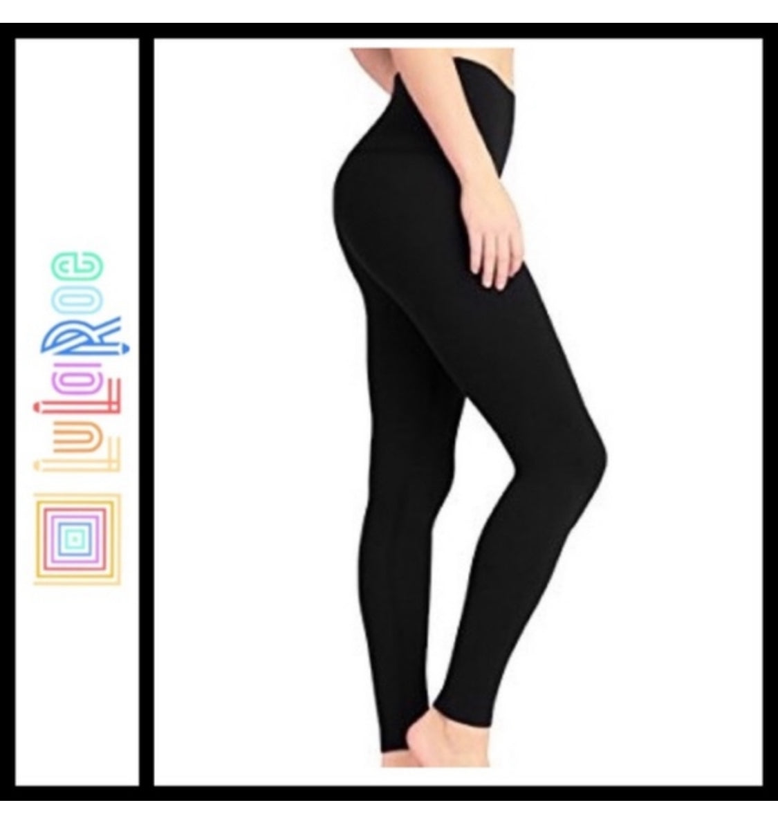LuLaRoe - Solid Black Leggings