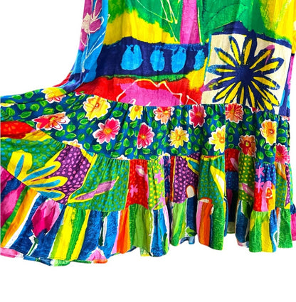 Vintage Jams World Hattie Drop Waist Dress