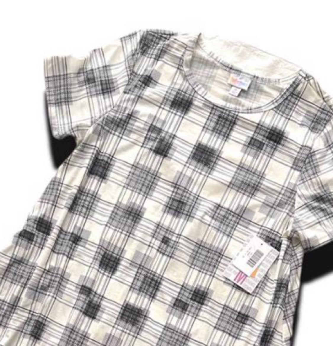 LuLaRoe Carly - Black and White Geometric