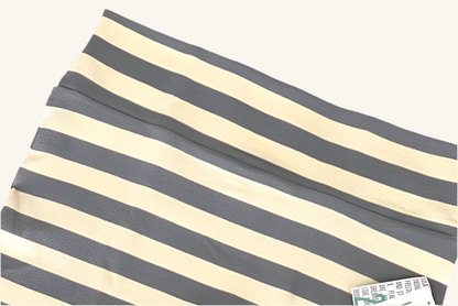 Cassie - Yellow Grey Stripe