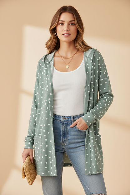 Cozy Mackenzie - Green Dots