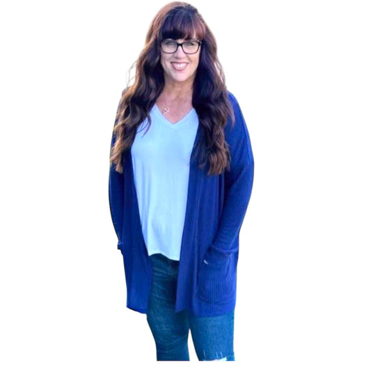 Cozy Mackenzie - Solid Medieval Blue