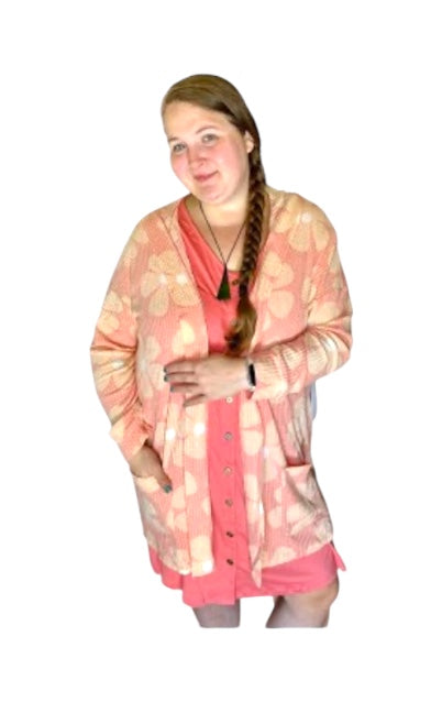Cozy Mackenzie - Peach Floral