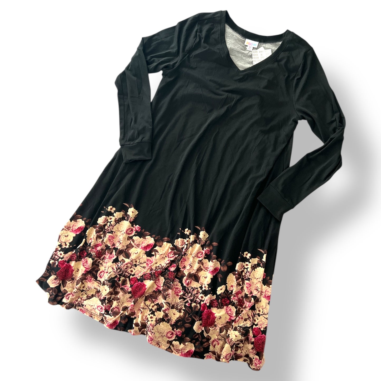 Emily - Long Sleeve Swing Dress