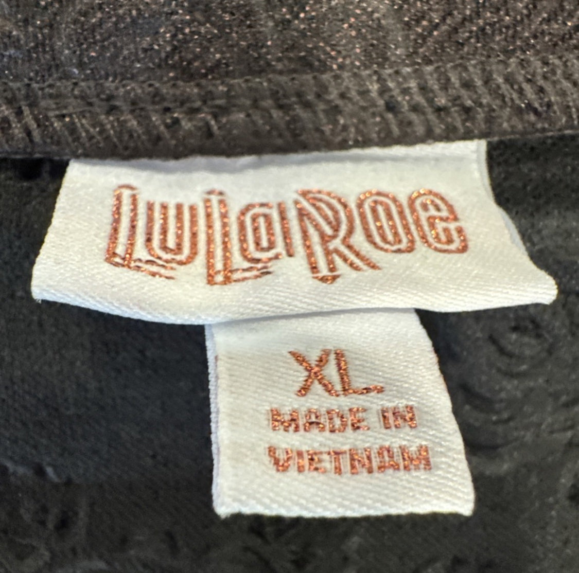 Cassie Pencil Skirt - Embossed Rose Black Bronze