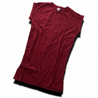 Chelsea - Solid Rhododendron Maroon