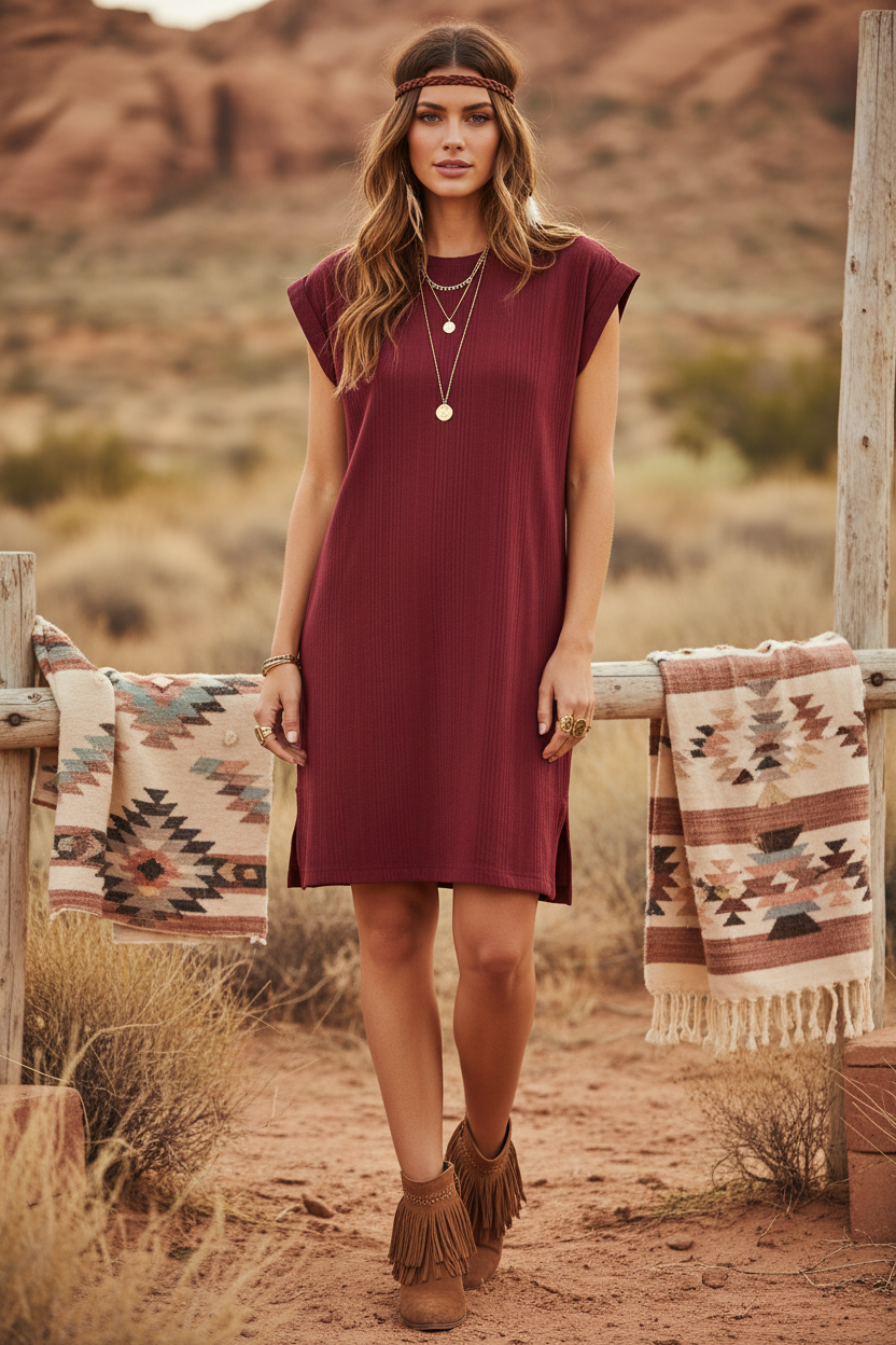 Chelsea - Solid Rhododendron Maroon