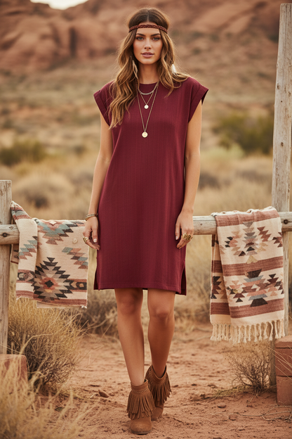 Chelsea - Solid Rhododendron Maroon