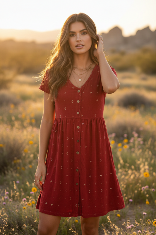 Heidi - Burgundy Ivory Diamond Foulard