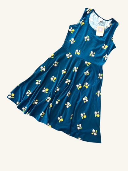 Nicki - Dark Teal Floral