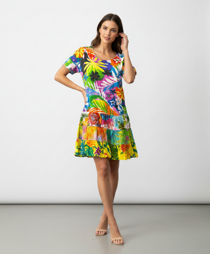 Vintage Jams World Hattie Drop Waist Dress