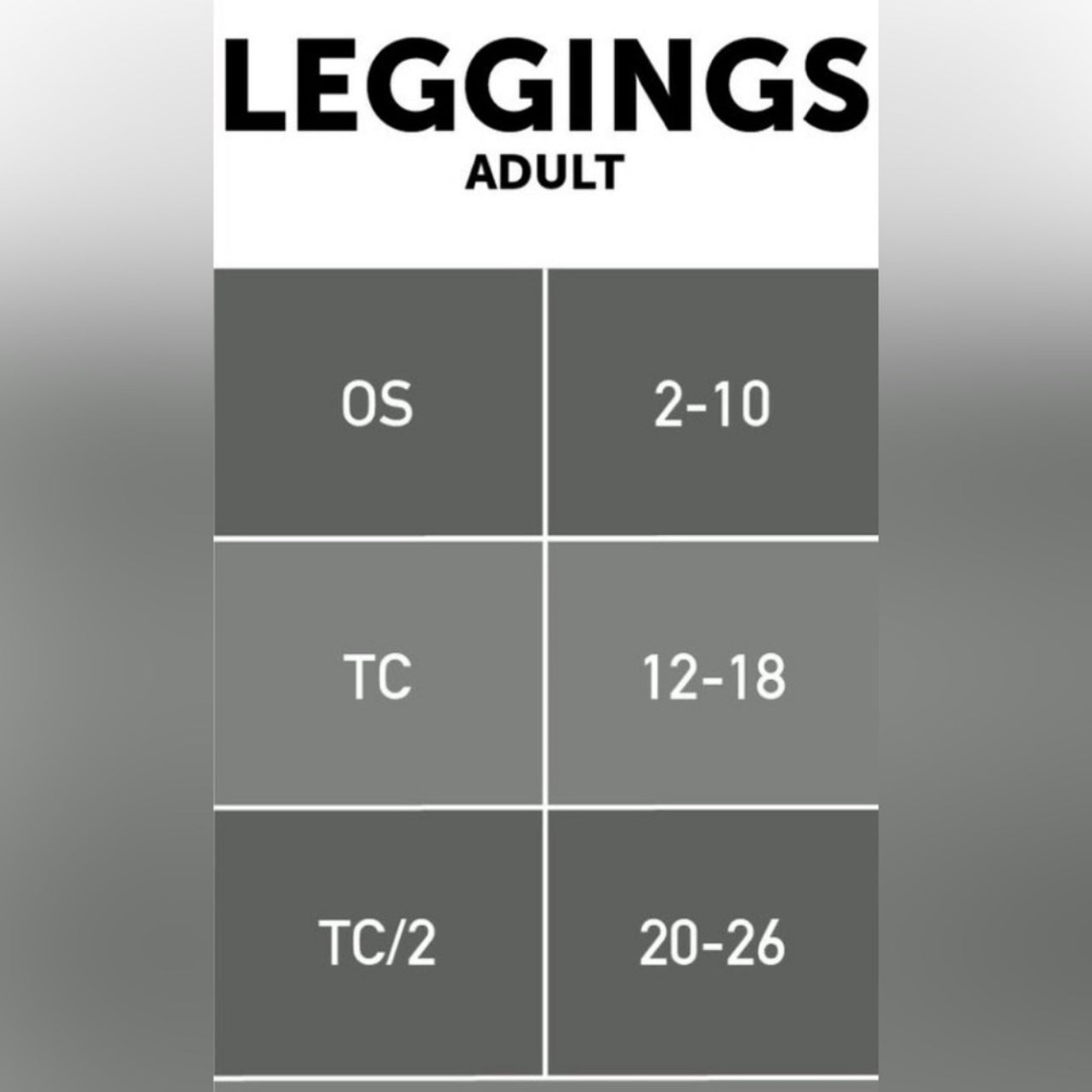 Leggings - Black Grey Wash