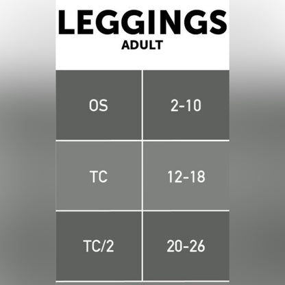 Leggings - Black Grey Wash
