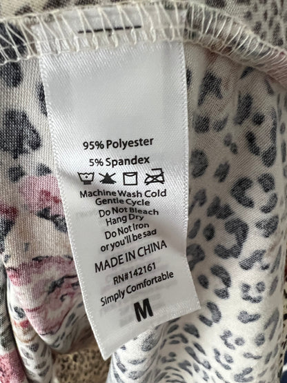 NWOT  - LuLaRoe Carly - Leopard Print Floral