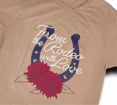 Rocker Tee - Rodeo with Love Graphic