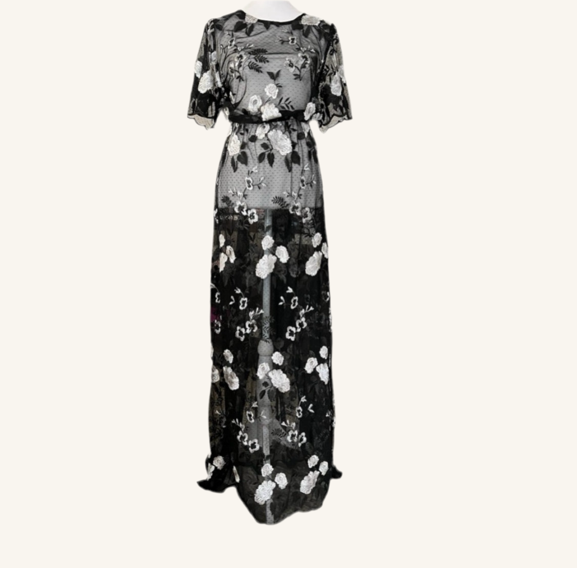 Deanne II Sheer Overlay