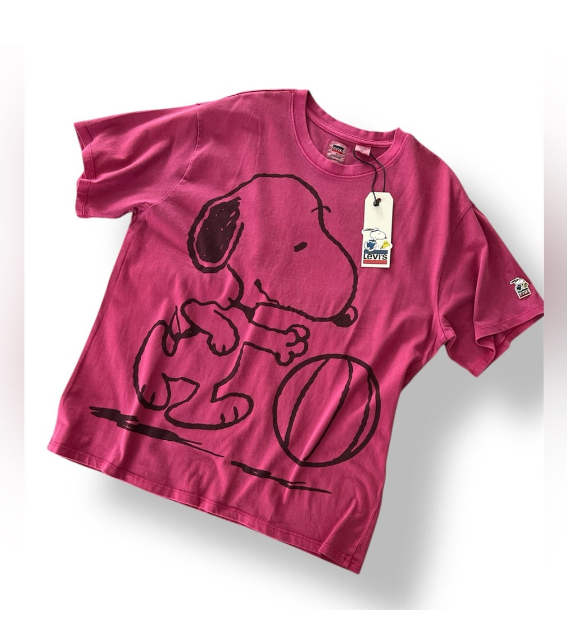 Vintage Levi & Peanuts Colab Snoopy T-Shirt