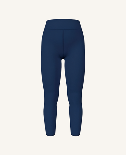 Solid navy blue leggings by LuLaRoe 