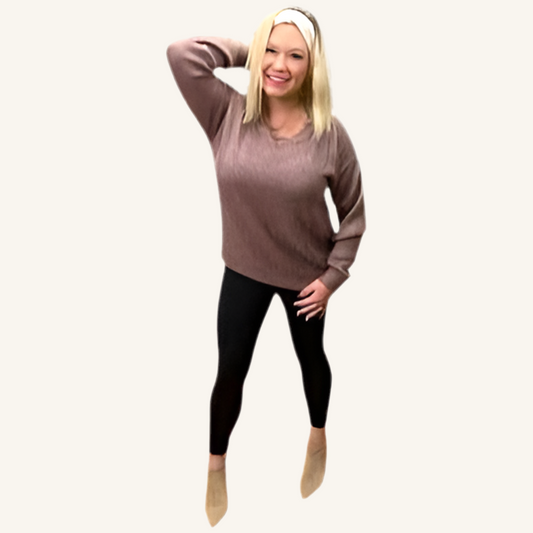 Mariah - Solid Mauve
