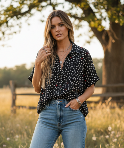 Amy - Dolman Sleeve Top