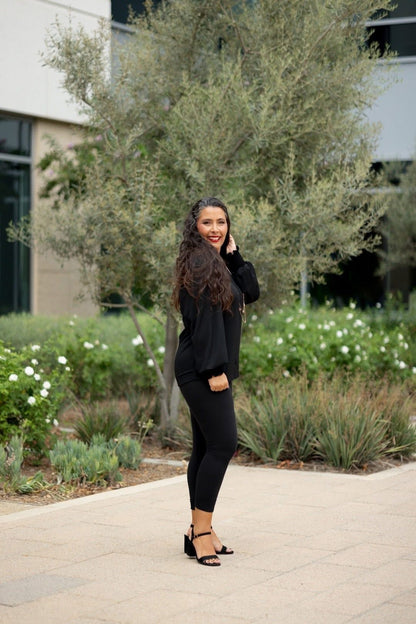 LuLaRoe solid black leggings
