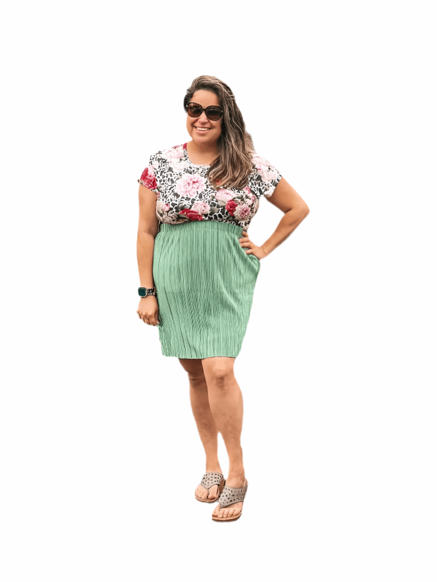 Samantha - Solid Loden Frost Green